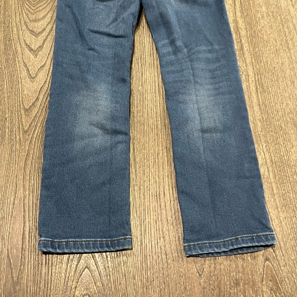Member's Mark Jeans Slim Fit Adjustable Waist Favorite Knit Denim Dark Wash 10 - Picture 8 of 10